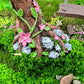 Resin Fairytale Garden Swing Garden Figurines Decoration