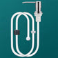 Kitchen Sink Soap Dispenser Stainless Steel Hand Liquid Pump with 1.2m Tube Kit