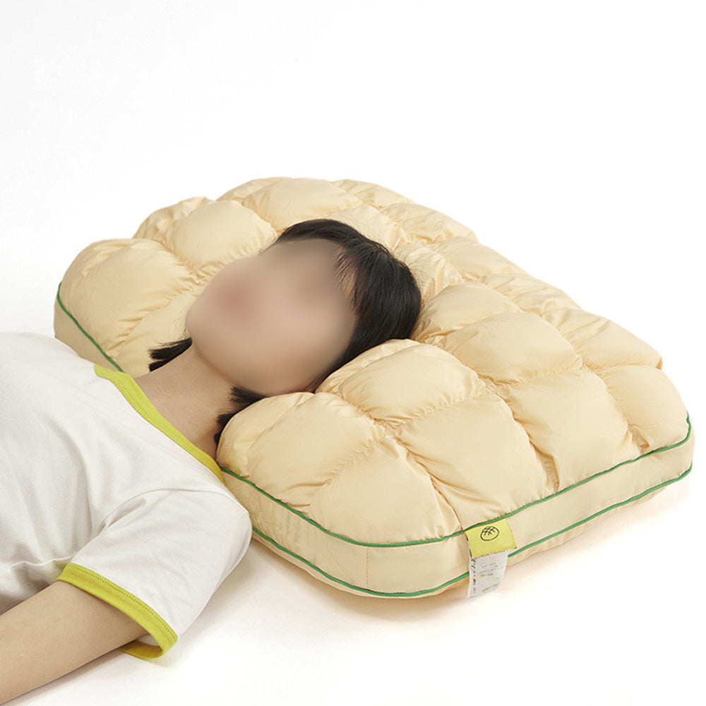 Fluffy Pillow Breathable Cute Pineapple Puff Pillow for Bedroom Sofa