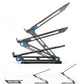 Foldable Laptop Stand Ergonomic Notebook Holder with Ventilation for 25 to 40 cm Laptops