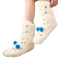 Women's Sherpa Fleece Slipper Socks Cozy Indoor Socks Warm Plush Socks