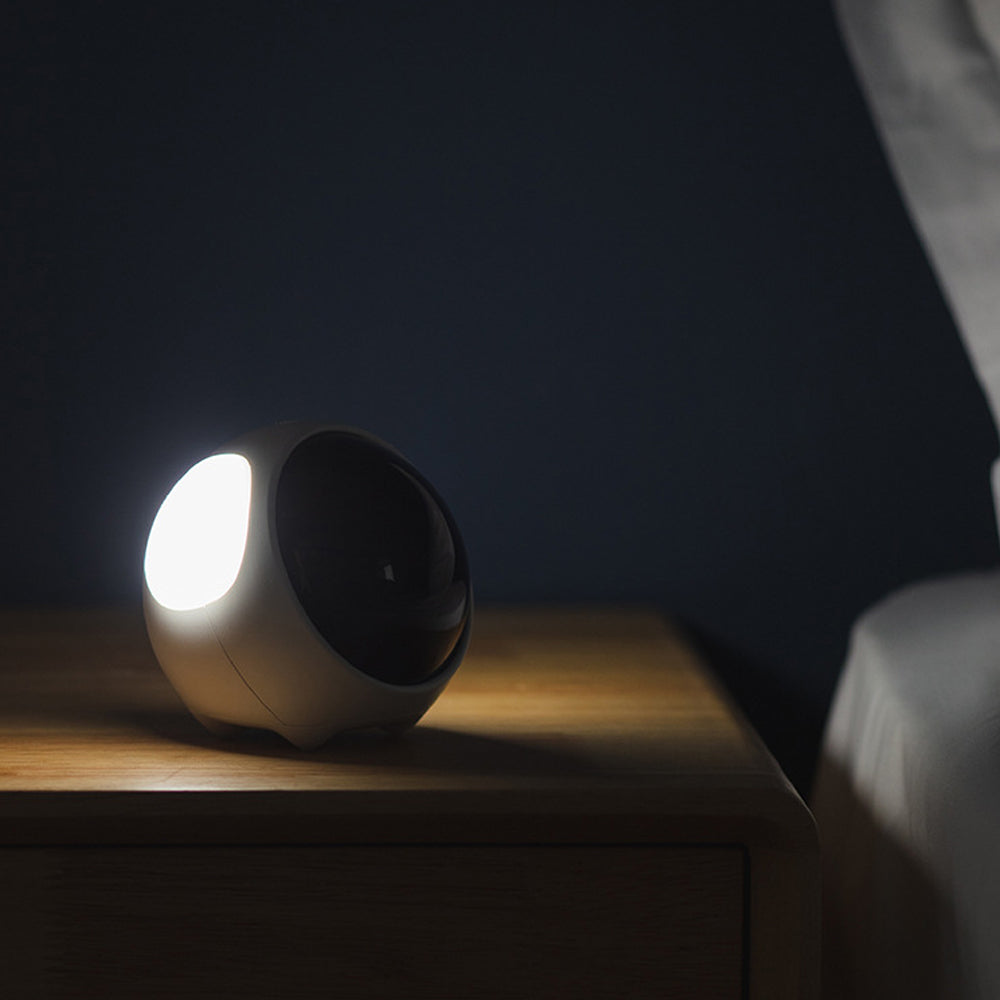 Adjustable Brightness Voice-Activated Temperature Detection Wake-up Alarm Clock