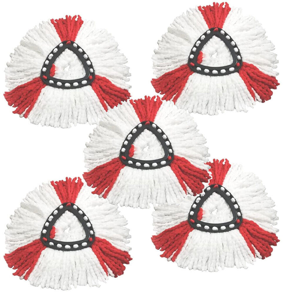 5Pcs Microfibre Mop Head Replacement for O-Cedar Vileda