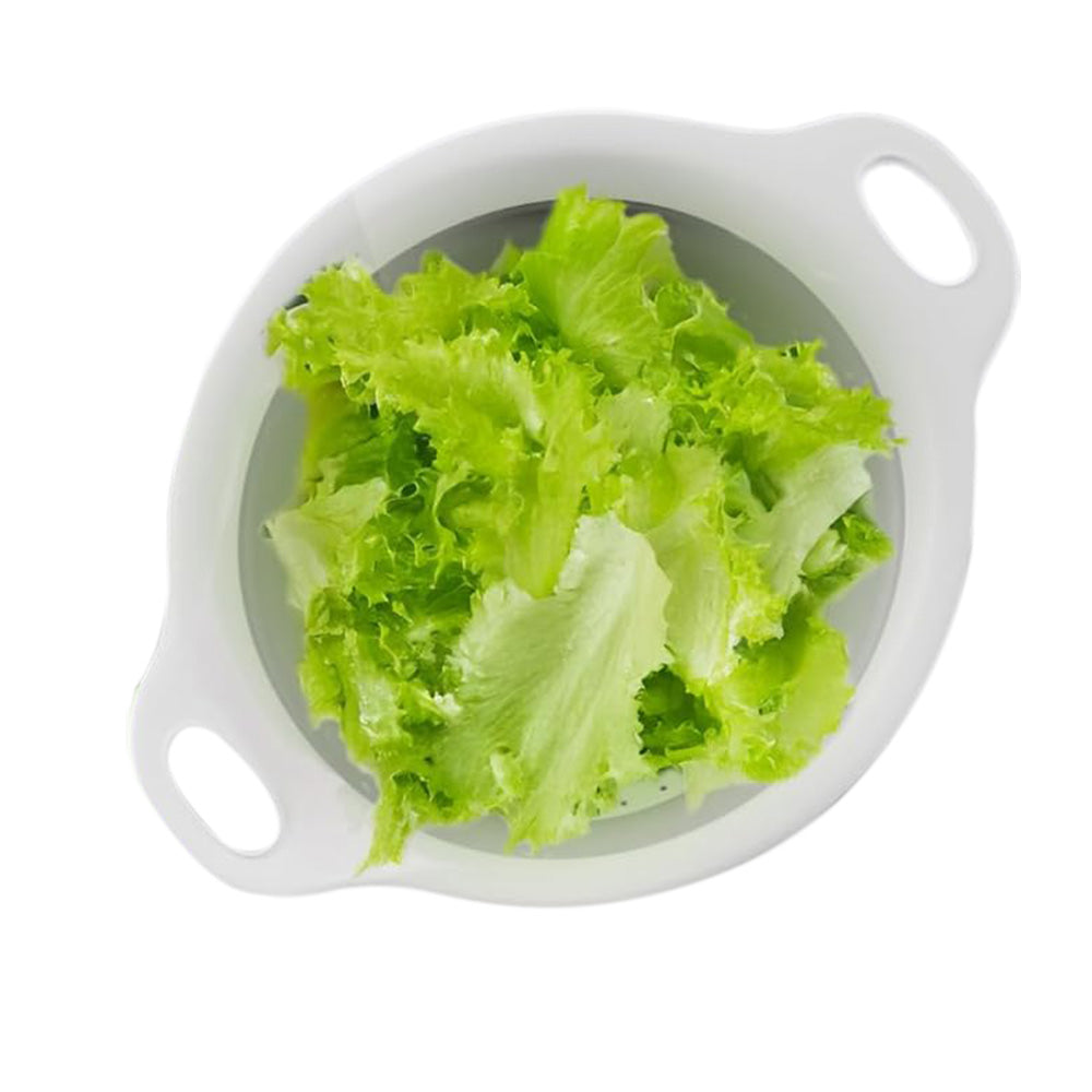 3 Piece Foldable Colander Set for Kitchen Use