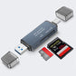 Micro-SD Card Reader USB 3.0 USB-C to SD TF Memory Card Adapter