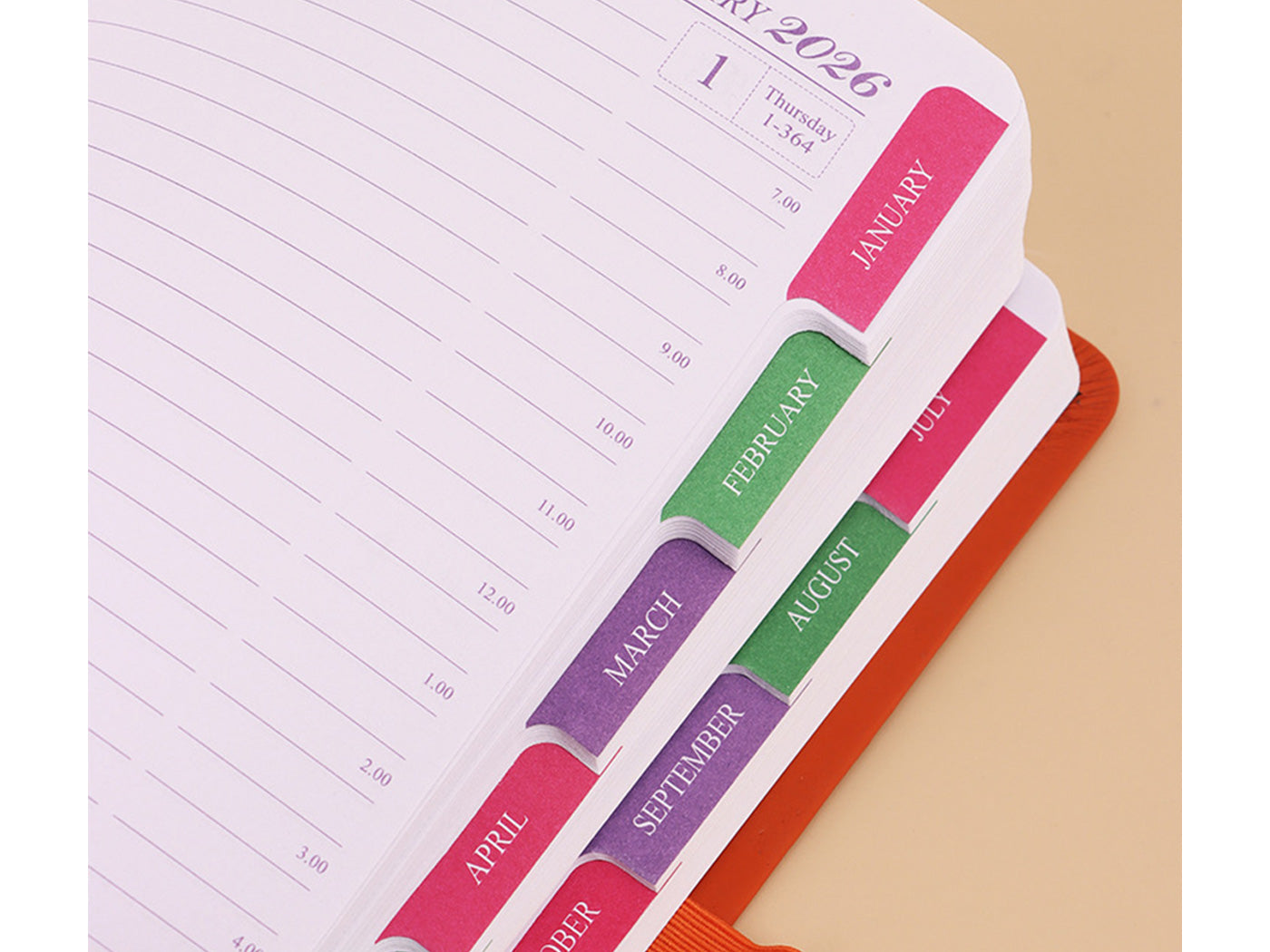 2026 Daily Hourly Planner Day To View Office Planner Schedule Book