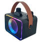 Mini Karaoke Machine Portable Bluetooth Speaker with 2 Wireless Microphone