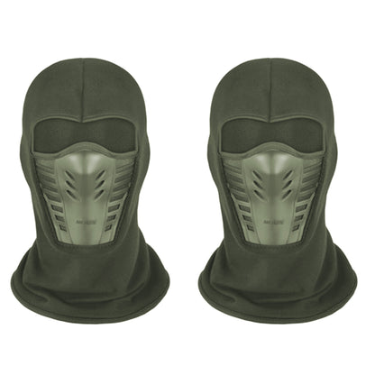 2Pcs Motorcycle Winter Warm Face Mask