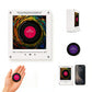 Rechargeable NFC Music Player with 9 Discs Retro Vinyl Record Player for Gifts