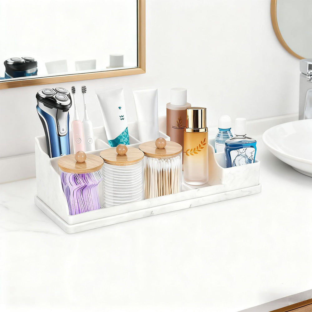 Silicone Toothbrush Holder Bathroom Organizer