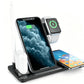 5-in-1 Foldable Wireless Charger Fast Charging Stand for Phone Apple Pen Stylus Apple Watch Apple Earbuds