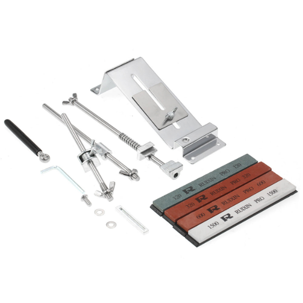 Fixed-angle Knife Sharpener Kit with 4Pcs Grindstones Kit
