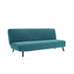 Armless Solid Color Stretch Folding Sofa Bed Cover