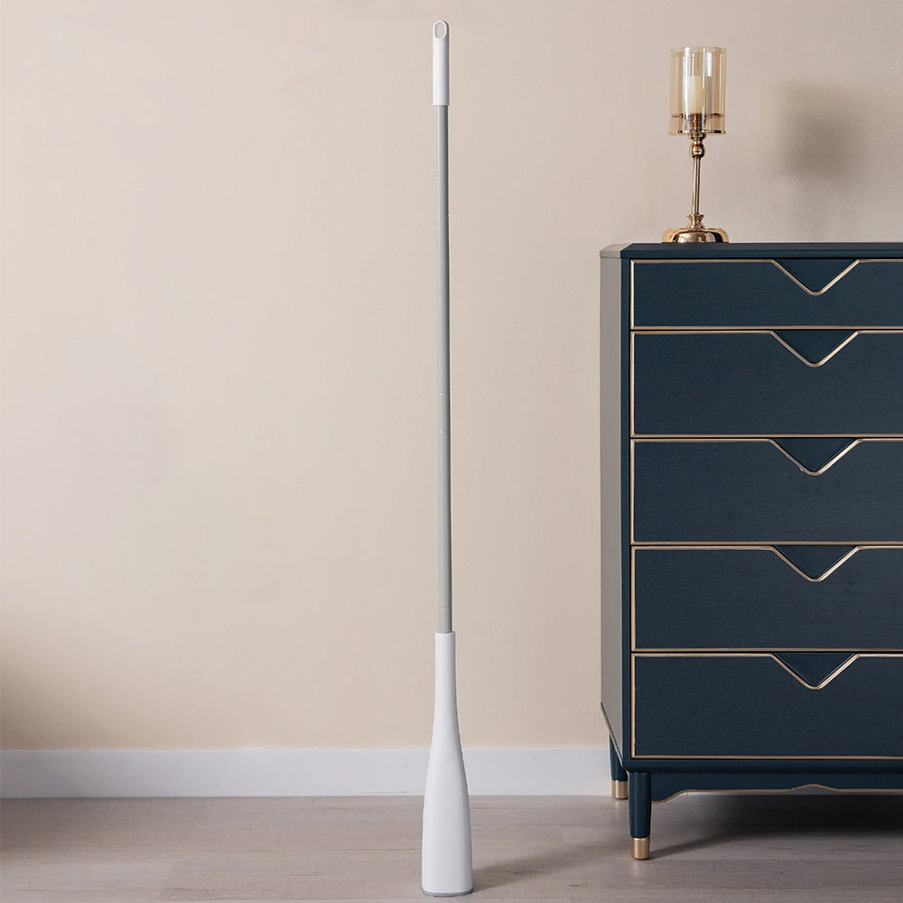 Self-Wringing Mop with 2 Replaceable Sponge Mop Heads and 1 Collapsible Bucket