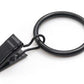 18-Pack Metal Curtain Rings Clips 4.0mm Wire 50mm Inner Diameter
