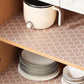 Thick Shelf Liner Kitchen Cabinet Waterproof Mat for Refrigerator Vanity Drawer