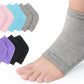 5 Pairs Toeless Gel Heel Socks Foot Skin Care Protector For Dry Cracked Feet