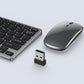 Compact Wireless Keyboard and Mouse Combo Compatible with Windows Mac