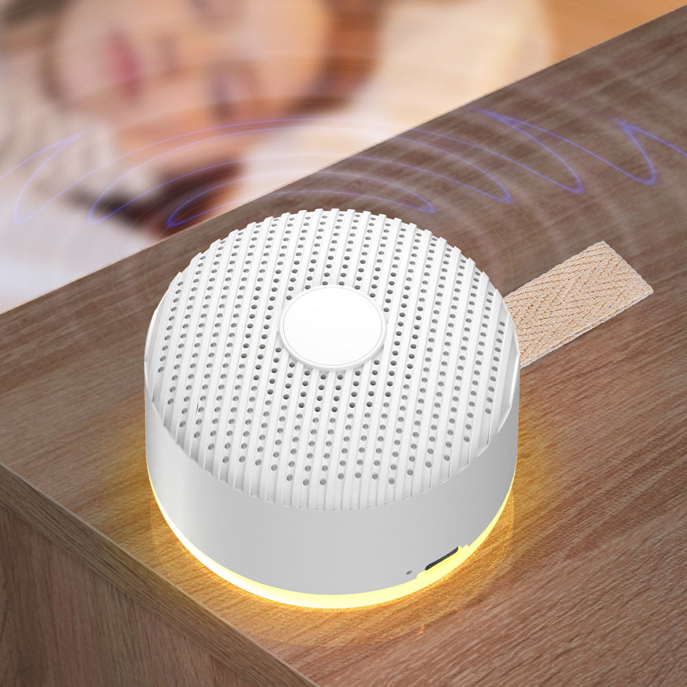 Portable White Noise Machine with Soothing Sounds and Night Light for Sleep and Travel