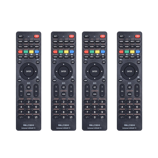 4Pcs Universal TV Remote Control