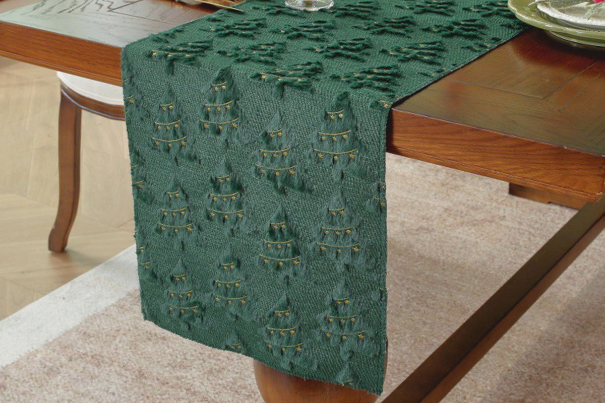 Christmas Table Runner Xmas Dining Table Decoration Festive Holiday Decoration
