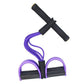 6 Tube Foot Pedal Resistance Band Body Stretch Pull Rope Fitness Exercise Rope