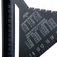 7/12 inch Metric Aluminium Alloy Square Protractor Triangle Ruler Measuring Tool