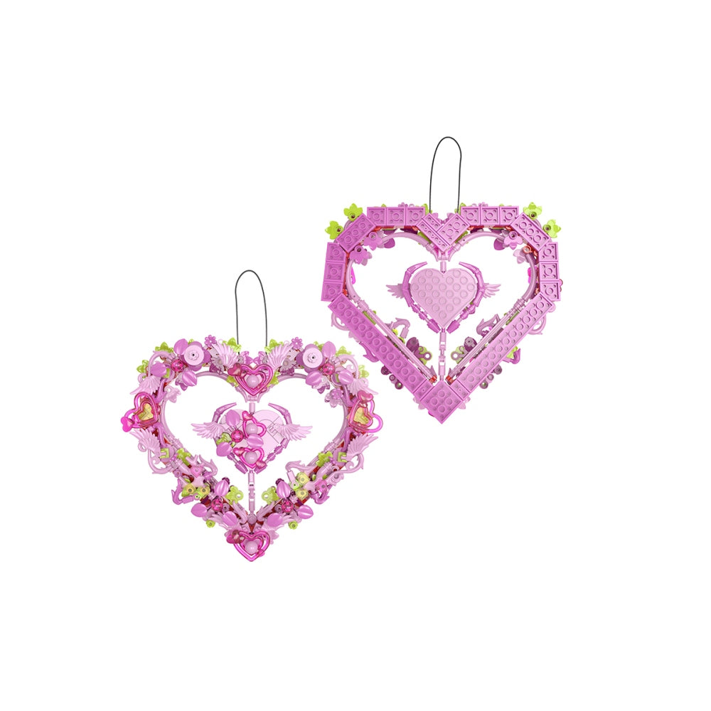 Heart Wreath Building Blocks Set