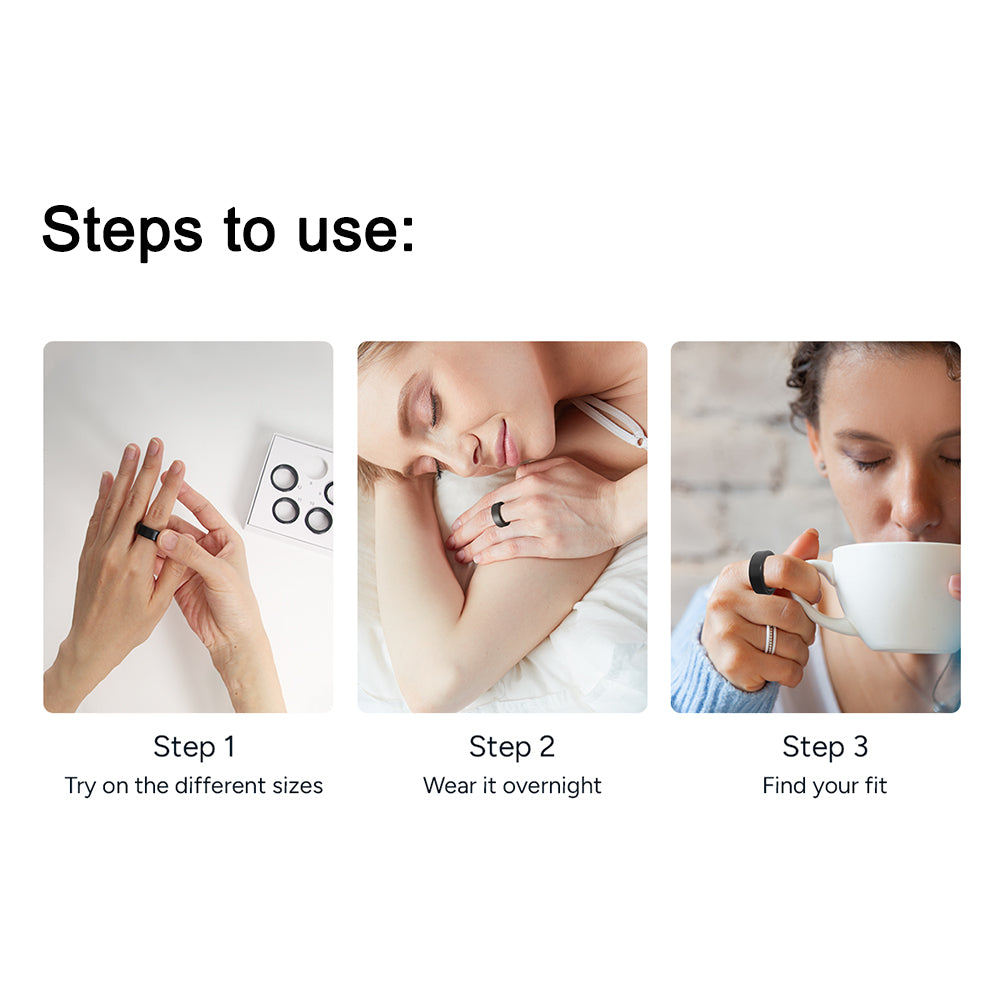 Smart Ring Sizing Kit Reusable Sizes 6 to 14 for Men and Women
