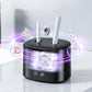 55kHz 350ml Rechargeable Ultrasonic Cleaner with Blue Light 3 Modes