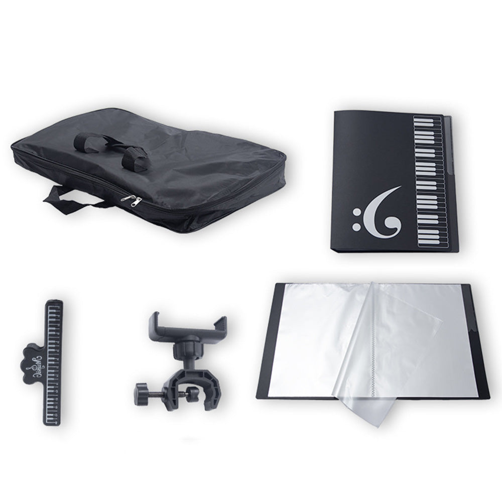 Stage Music Sheet Stand Adjustable Folding Music Stand for Performances