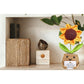 Handmade Crochet Sunflower Doll with Positive Energy Card