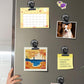 12 Pack Metal Fridge Clips for Photo Plan Refrigerator Clips for Home School Office