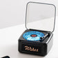 Record Player Shaped Bluetooth Speaker White Noise Projection Lamp