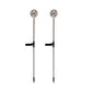 2Pcs Solar Globe Light Water-resistant Outdoor Stake Light