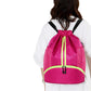 Sports Drawstring Backpack String Tote Gym Bag