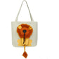 Pet Canvas Bag Lion-shaped Shoulder Bag Cat Dog Tote Bag Small Pet Carrier Bag