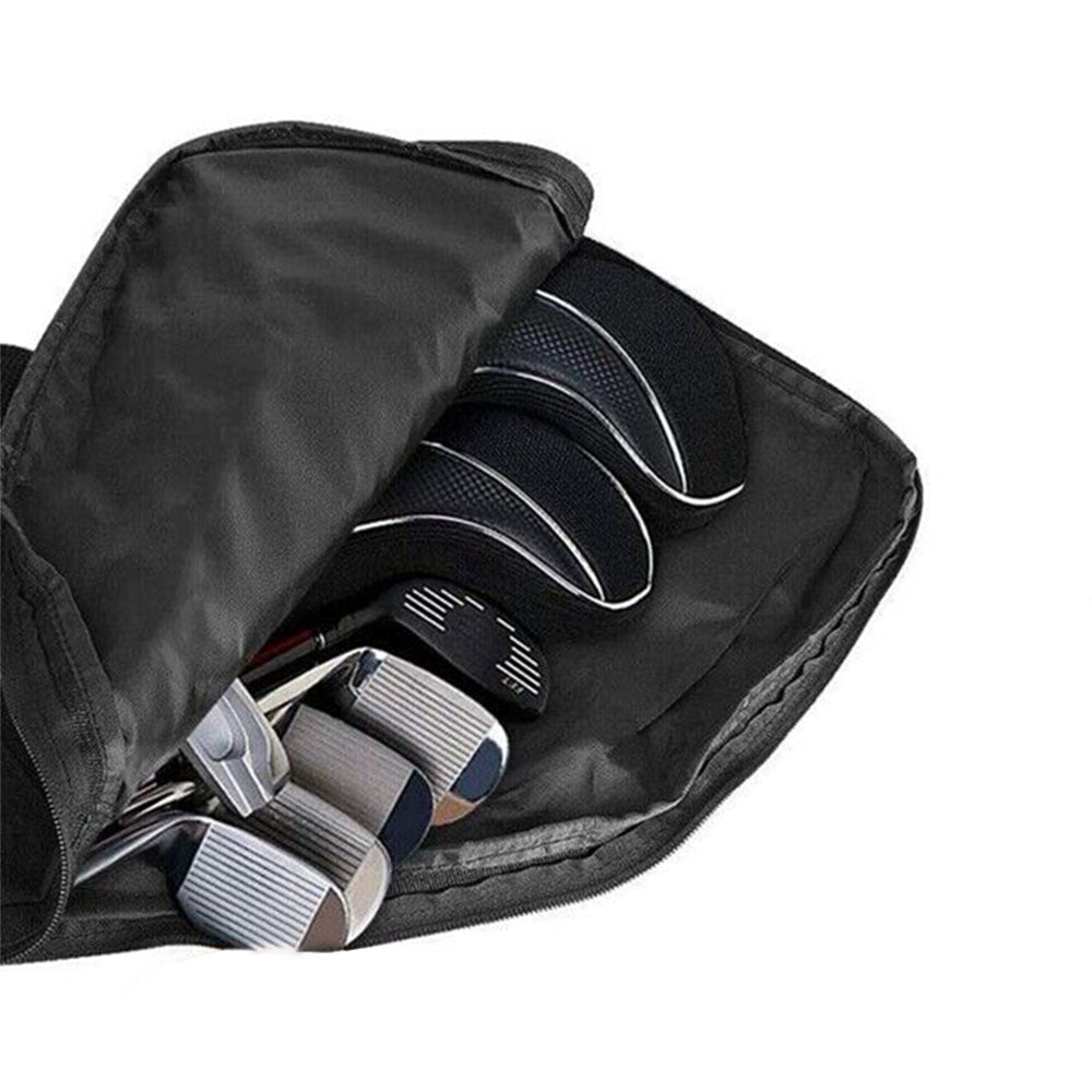2Pcs 126x32CM Portable Golf Carry Bag Nylon Foldable Golf Club Carry Bag