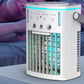 Wired 1000ml Evaporative Cooling Fan with Remote Control and Timer 7 Color Night Light