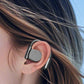 AI Translation Earbuds Real Time 140 Languages Open Ear Earbuds for Travel Business