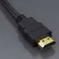 HDMI Splitter Adapter Cable 1 in 2 Out Male to Dual Female 1080P