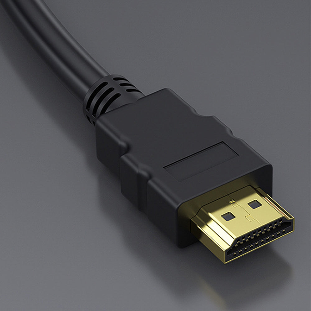 HDMI Splitter Adapter Cable 1 in 2 Out Male to Dual Female 1080P