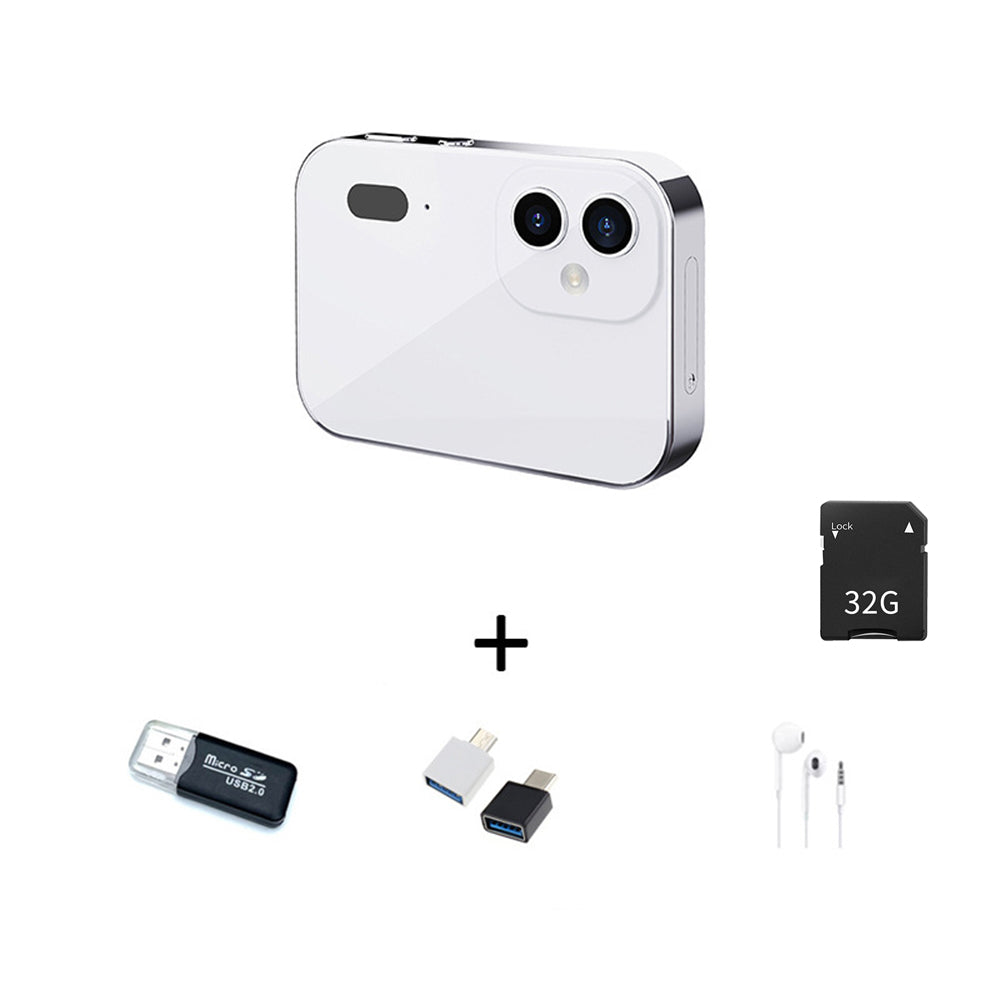 4K Digital Camera 64MP Compact Point and Shoot with 3in Touchscreen 16X Zoom for Boys and Girls