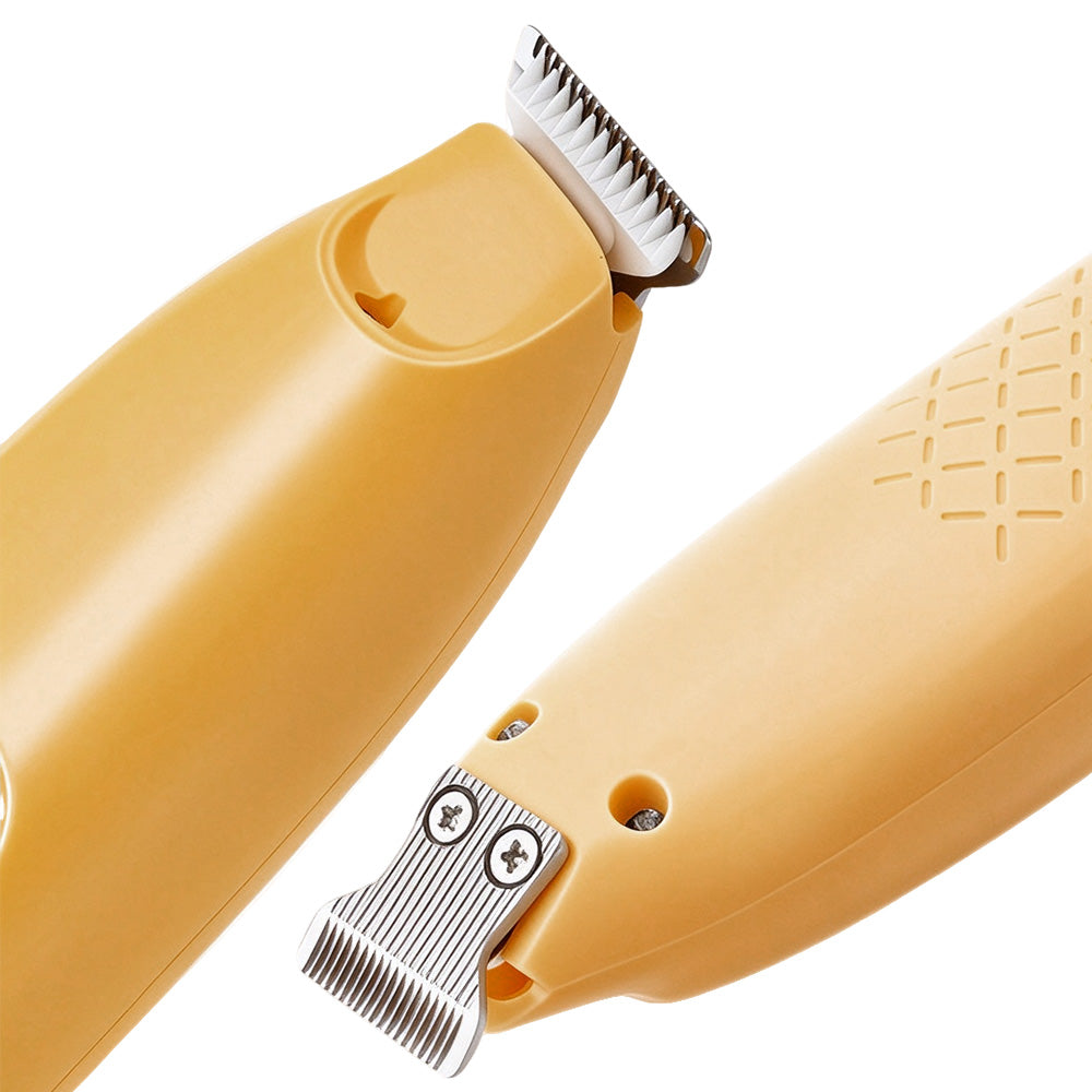 Pet Electric Paw Hair Trimmer with 18mm Ceramic Blade and LED Light