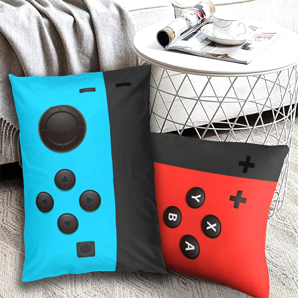 2Pcs 50x30CM Soft Gaming Throw Pillow Case Cushion Cover Polyester Gaming Decorative Pillowcase