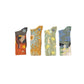4 Pairs Women Novelty Crew Socks