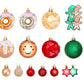42-Piece Christmas Tree Decorations Ornament Set