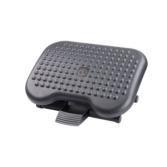 Adjustable Under Desk Footrest Foot Stool Under Desk with 3 Height Position
