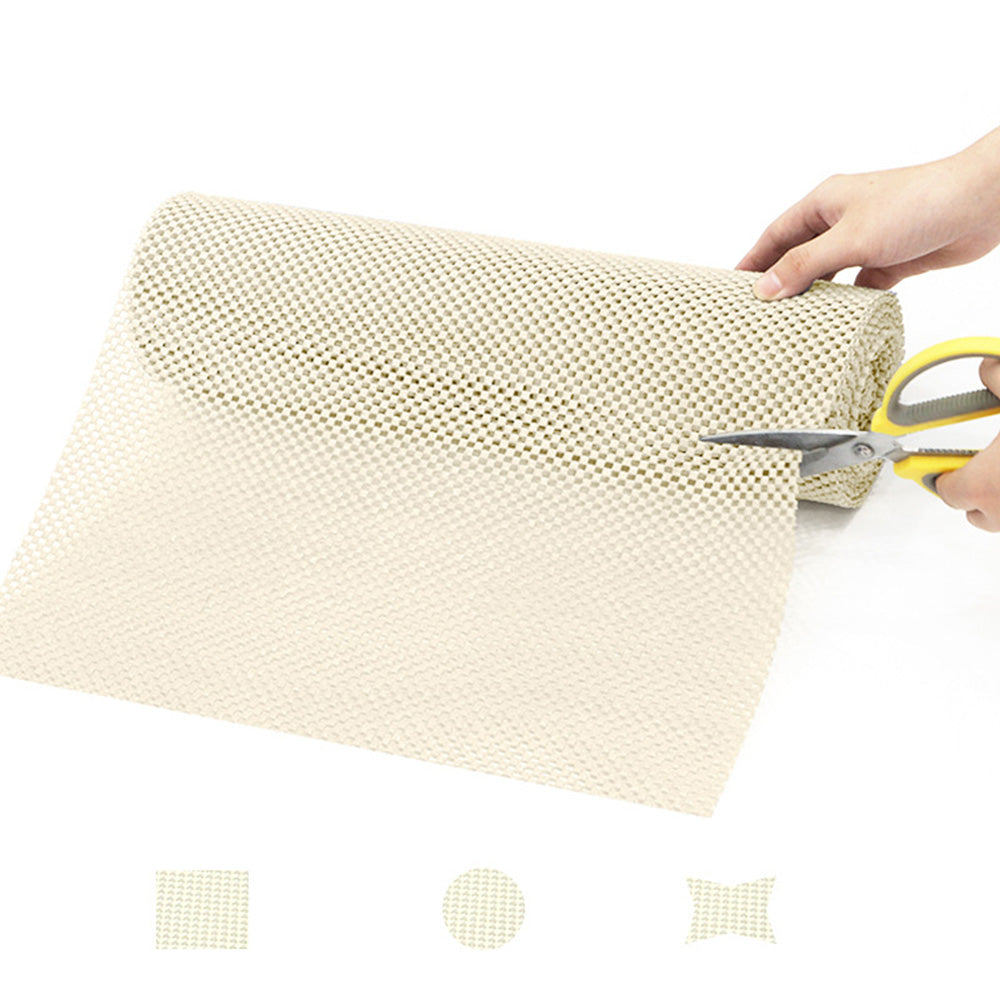 Non-Adhesive Drawer and Shelf Liner for Cabinet Wardrobe
