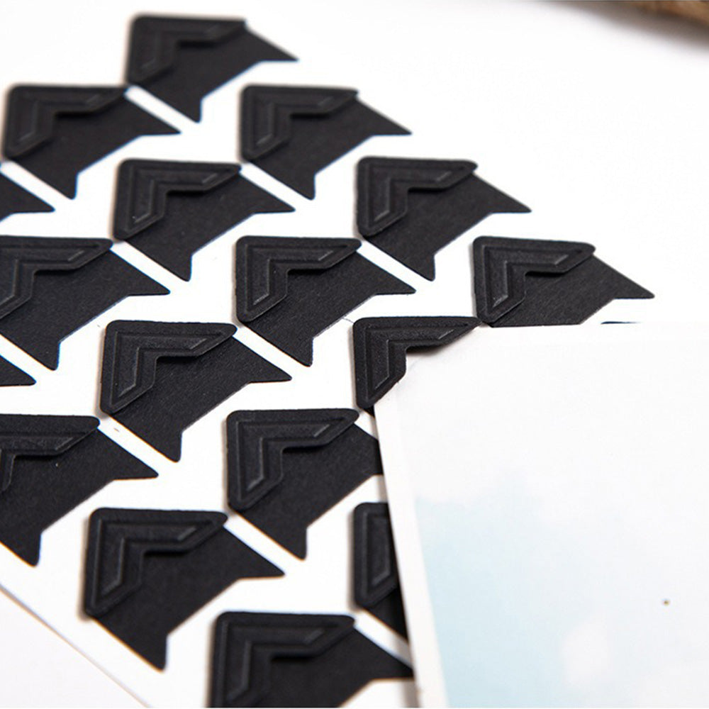240 PCS Self Adhesive Photo Corners Photo Mounting Stickers for Album Scrapbook DIY Crafts